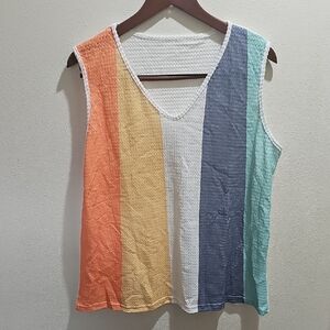 Amazon Essentials Multicolor Striped Tank Top